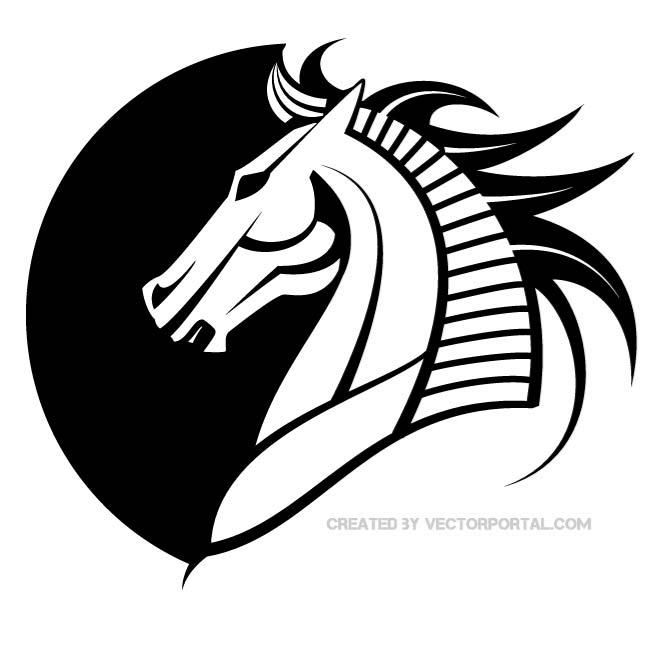 Mustang Vector Illustration Animal Vectors Mustang, Tribal 660x660 Mustang Vector Illustration Animal Vectors Mustang, Tribal