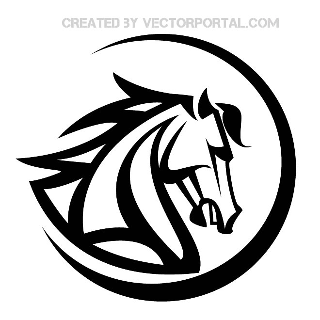 Beaches Free Mustang Horse Vector Clipart 660x660 Beaches Free Mustang Horse Vector Clipart