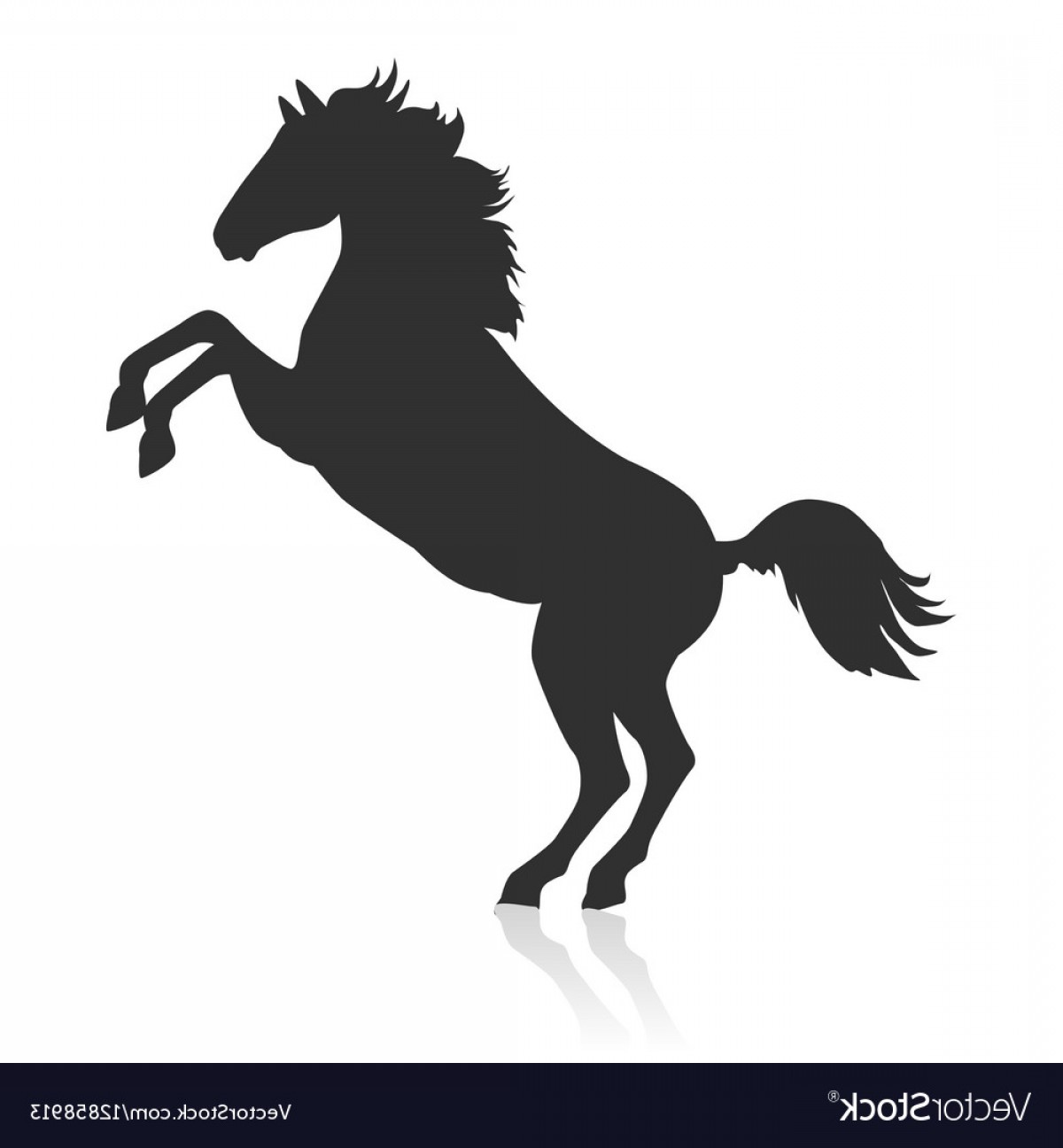 1200x1296 Rearing Sorrel Horse Logo Vector Newwaysys