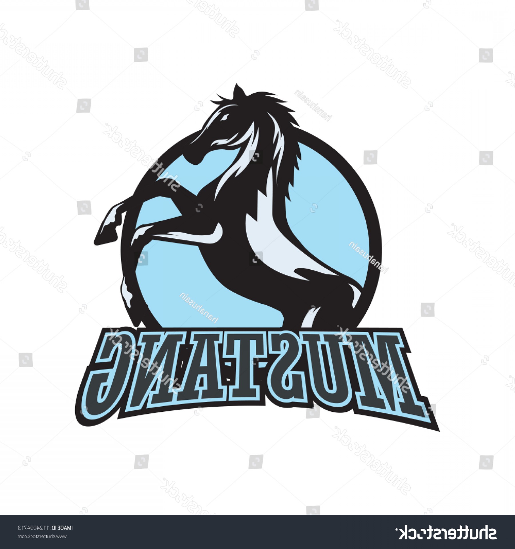 1800x1920 Vector Font Mustang Catchsplace