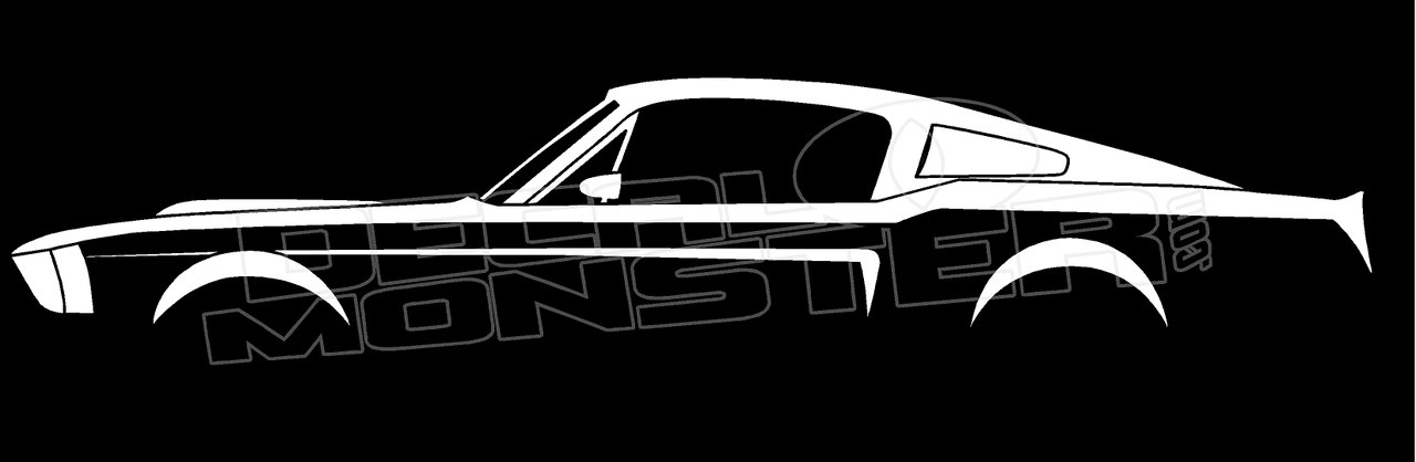 1280x418 Huge Collection Of 'mustang Silhouette' Download More Than