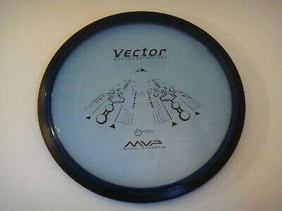 400x300 Disc Golf Mvp Vector Neutron Mid Range Straight Driver White