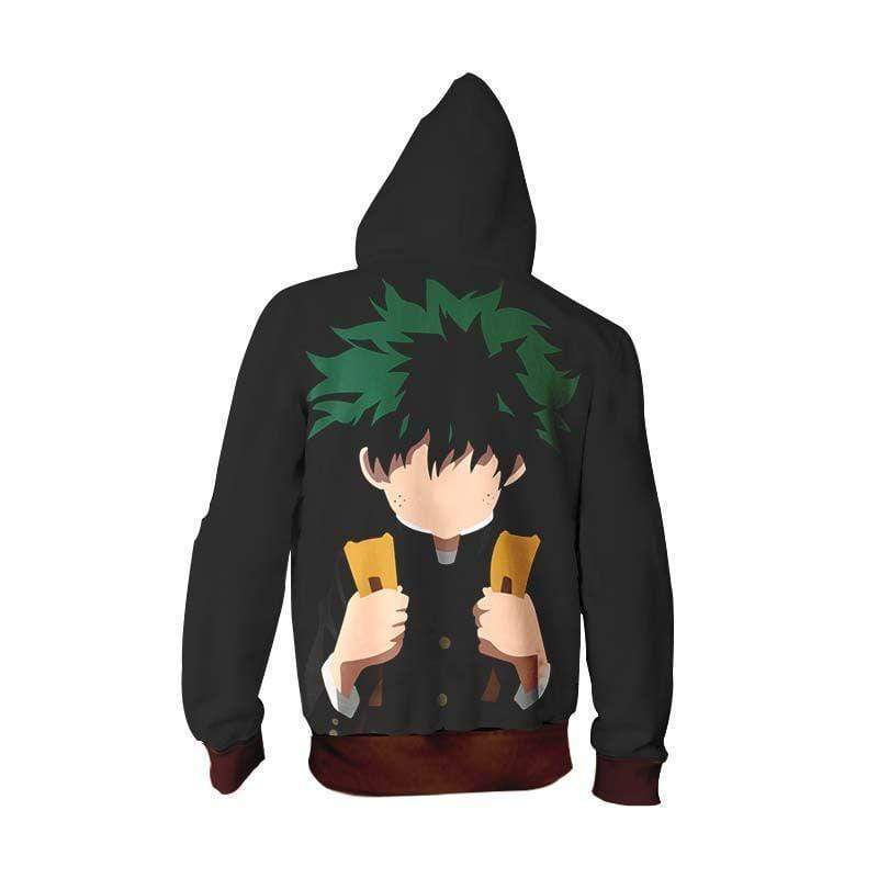 800x800 Izuku Midoriya Vector Form Hoodie