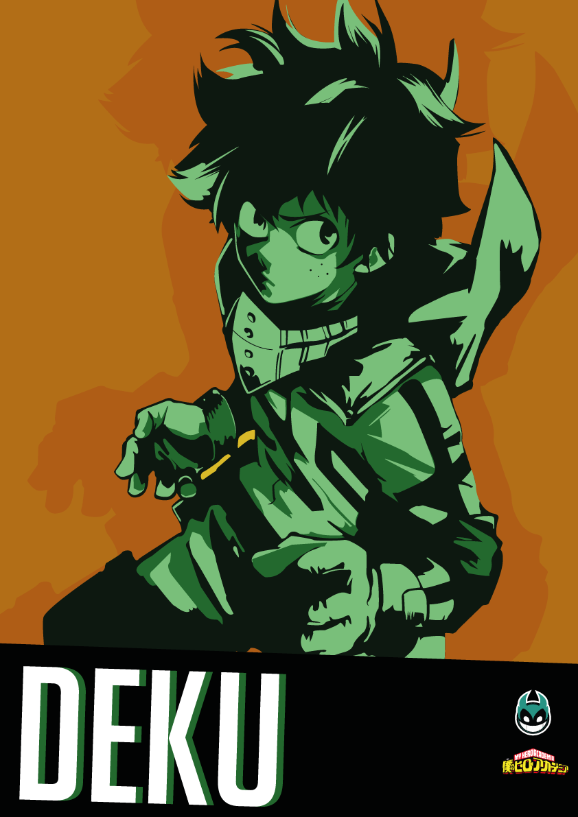 842x1191 Midoriyadeku Boku No Hero Academy Vector Art Mha My Hero