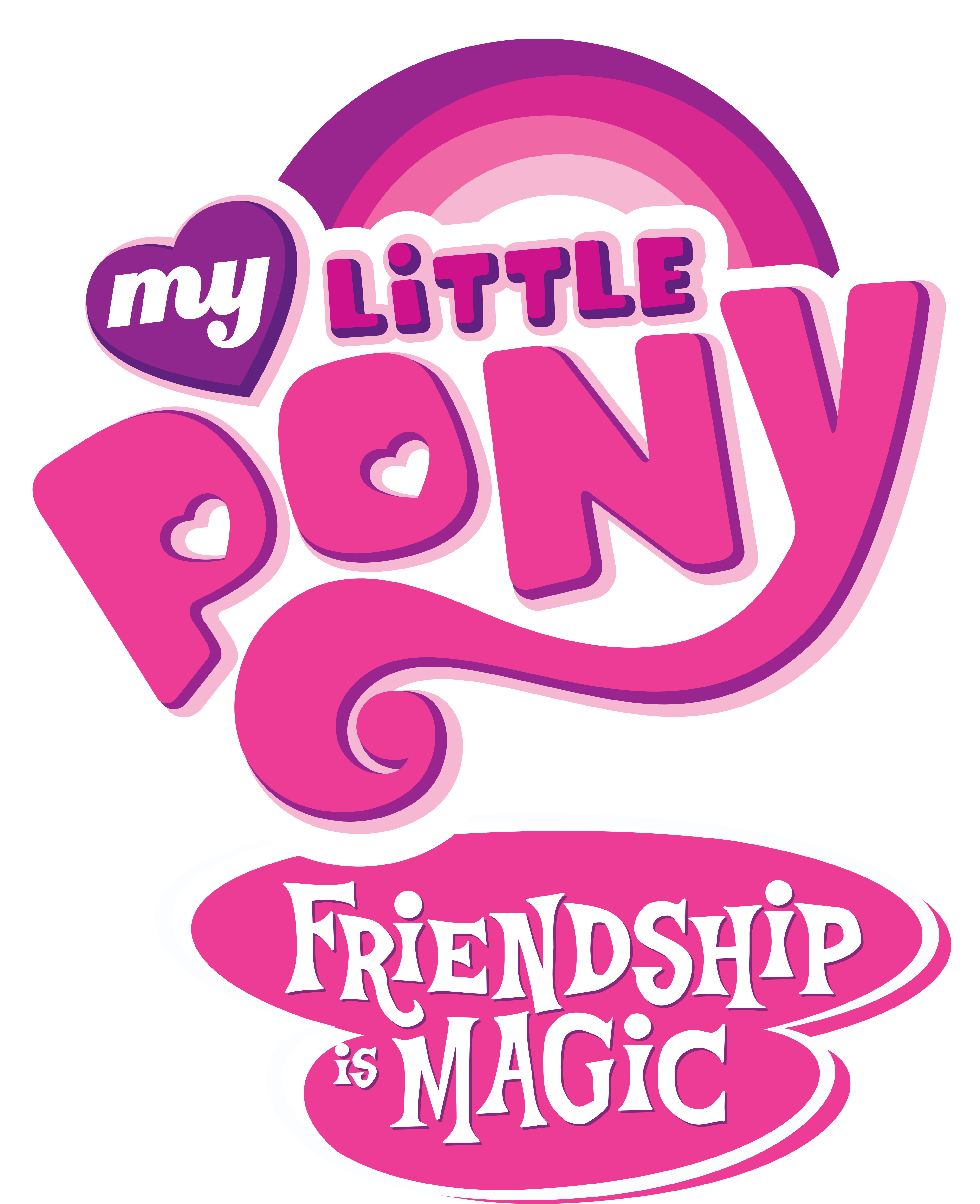 4071x5000 My Little Pony Friendship Is Magic Logos Download