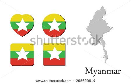 Flag And Map Of Myanmar, Vector Illustration, Graphic Design, Flag 450x290 Flag And Map Of Myanmar, Vector Illustration, Graphic Design, Flag