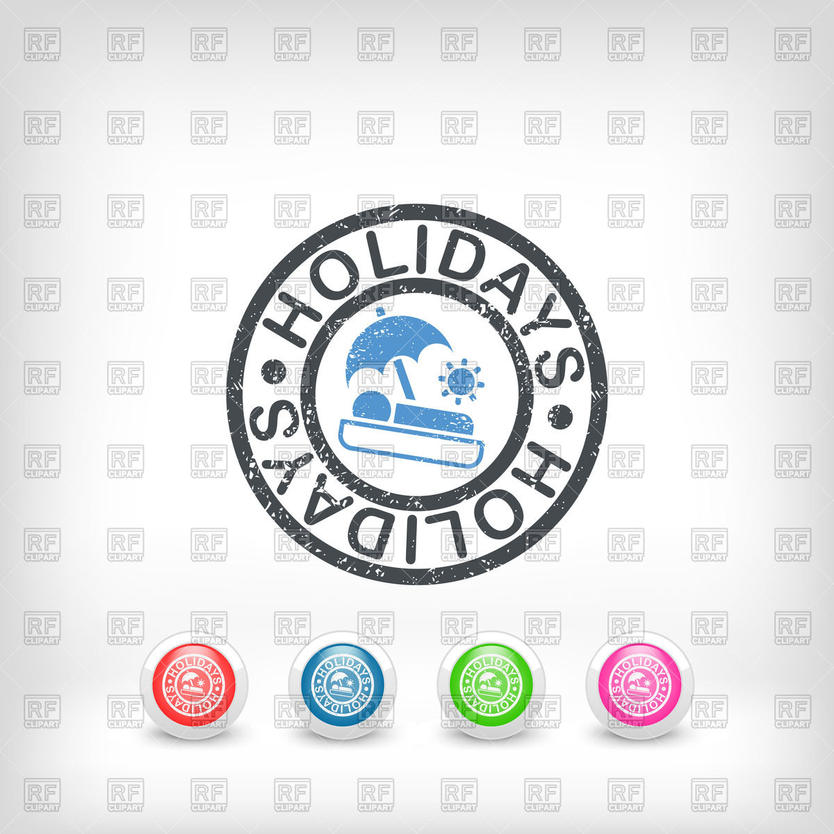 Holidays And Summer Rest Shabby Stamp Vector Image Of Travel 1200x1200 Holidays And Summer Rest Shabby Stamp Vector Image Of Travel