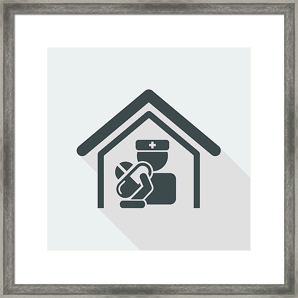 Pharmacy Symbol Framed Print 600x600 Pharmacy Symbol Framed Print
