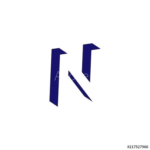 N Letter Logo In Negative Space Icon Vector Template Reference 500x500 N Letter Logo In Negative Space Icon Vector Template Reference