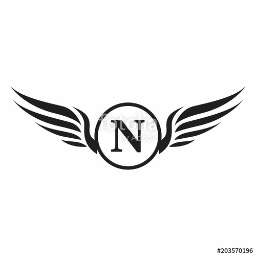N Letter Logo Design For Graphic, Typography And Creative Font 500x500 N Letter Logo Design For Graphic, Typography And Creative Font