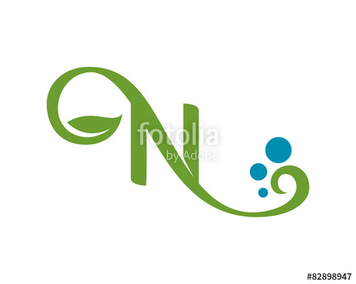 Swirly Letter N Logo Template Stock Image And Royalty Free Vector 500x400 Swirly Letter N Logo Template Stock Image And Royalty Free Vector