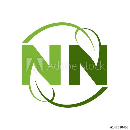 Letter N Logo Vector Leaf And Letter Logo Vector 500x500 Letter N Logo Vector Leaf And Letter Logo Vector