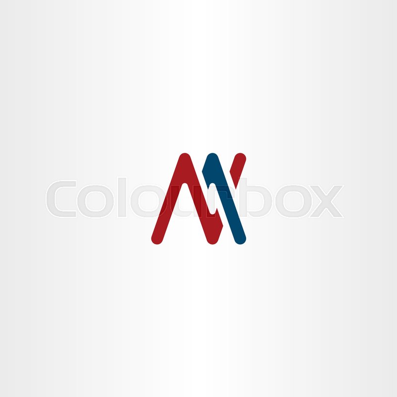 800x800 Letter M And N Logo Sign Symbol Logo Stock Vector Colourbox