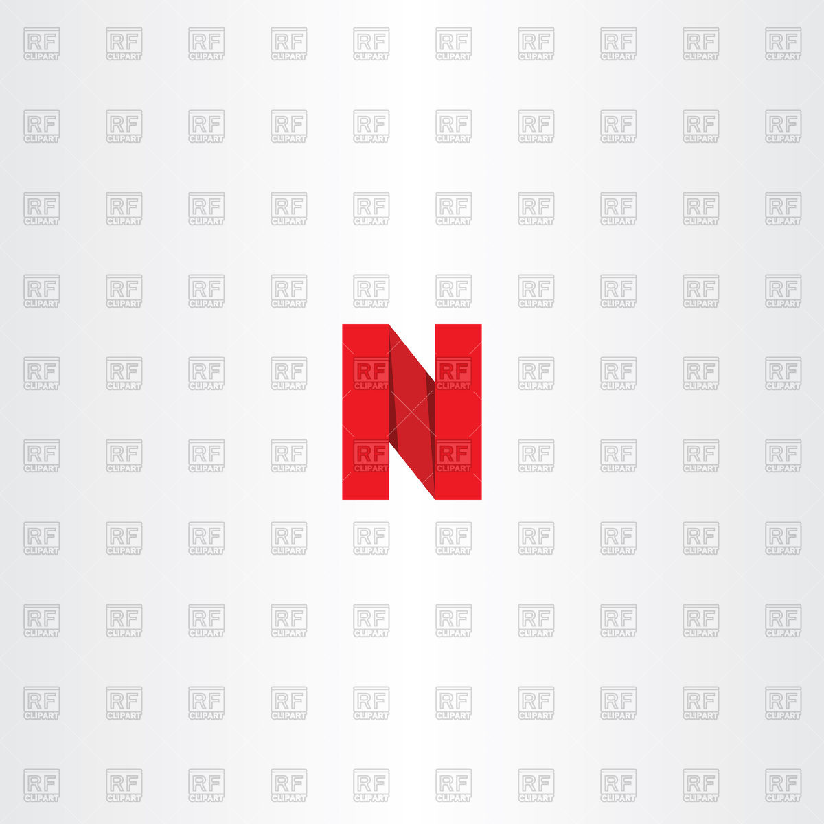 1200x1200 Red Letter N Vector Image Of Signs, Symbols, Maps Blaskorizov