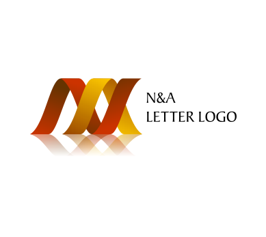 389x346 N A Alphabet Letter Vector Logo Download Alphabet Logos Vector