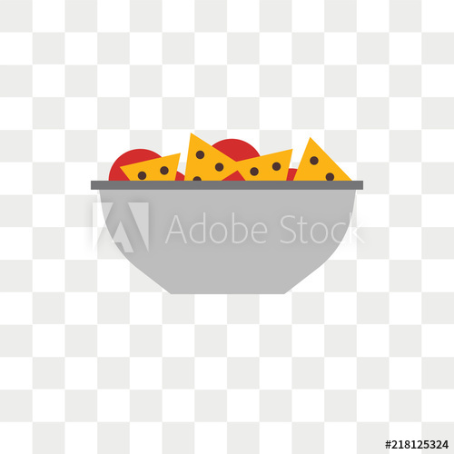Nachos Vector Icon Isolated On Transparent Background, Nachos Logo 500x500 Nachos Vector Icon Isolated On Transparent Background, Nachos Logo