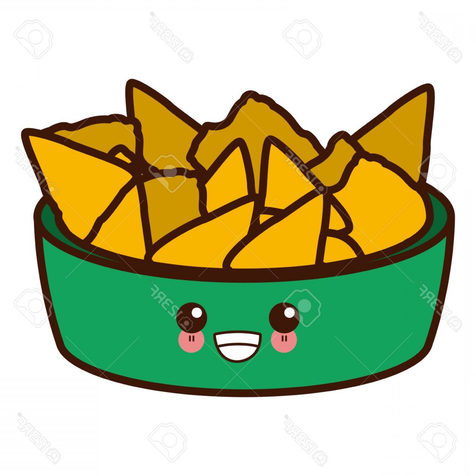 Nachos Vector At Vectorified Com Collection Of Nachos Vector Free For Personal Use