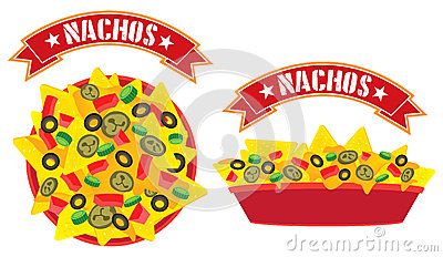 Supreme Cheese Mexican Nachos Plate With Banner High Angle View 400x232 Supreme Cheese Mexican Nachos Plate With Banner High Angle View
