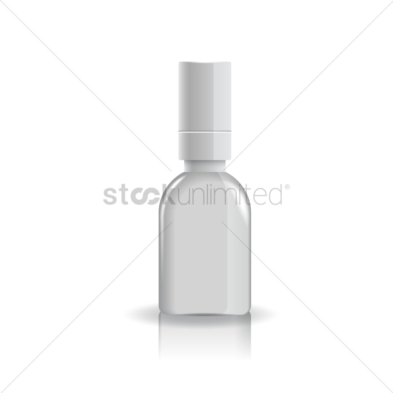 1300x1300 Nail Polish Bottle Vector Image