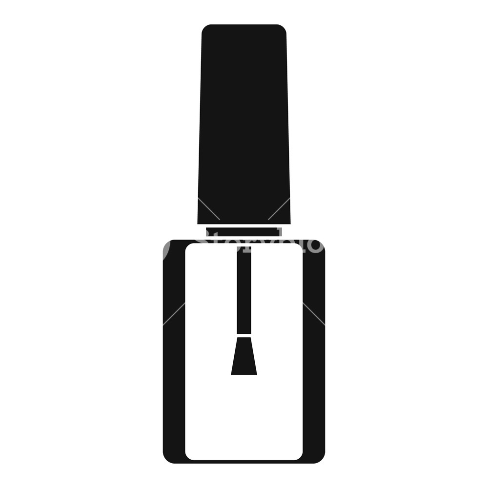 1000x1000 Nail Polish Bottle Icon Simple Illustration Of Nail Polish Bottle