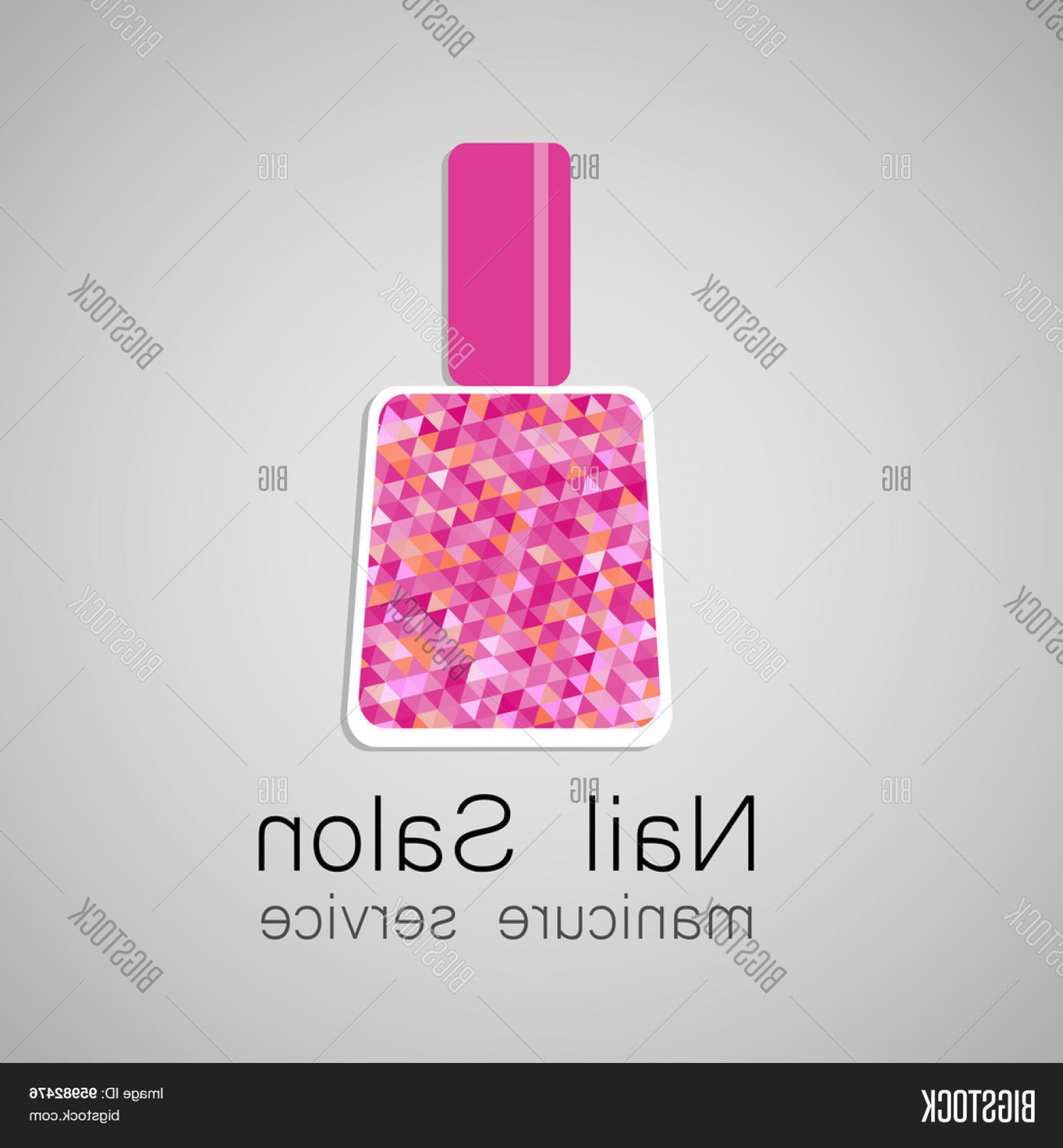 1800x1944 Stock Vector Nail Salon Logo Nail Polish A Symbol Of Manicure