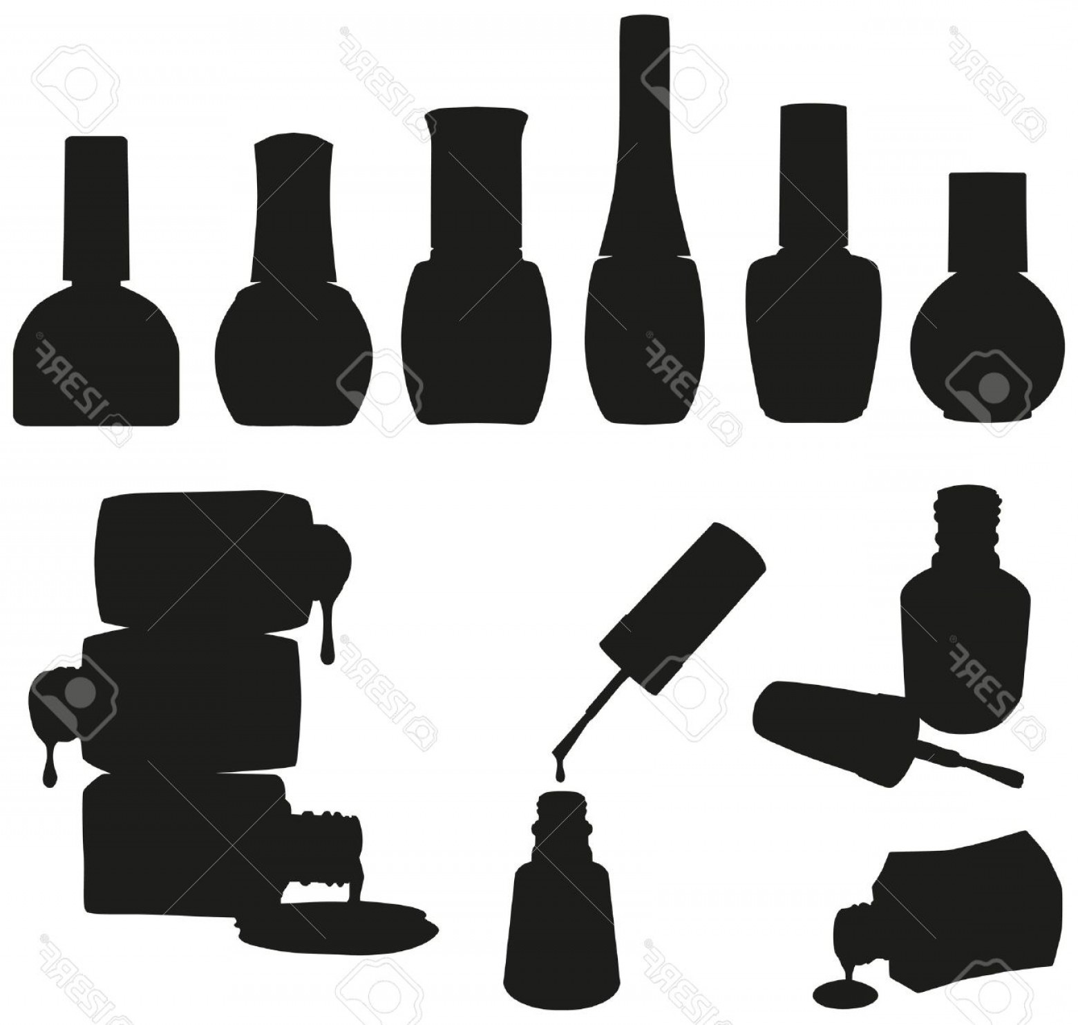 1560x1483 Vector Nail Paint Hoodamathrun