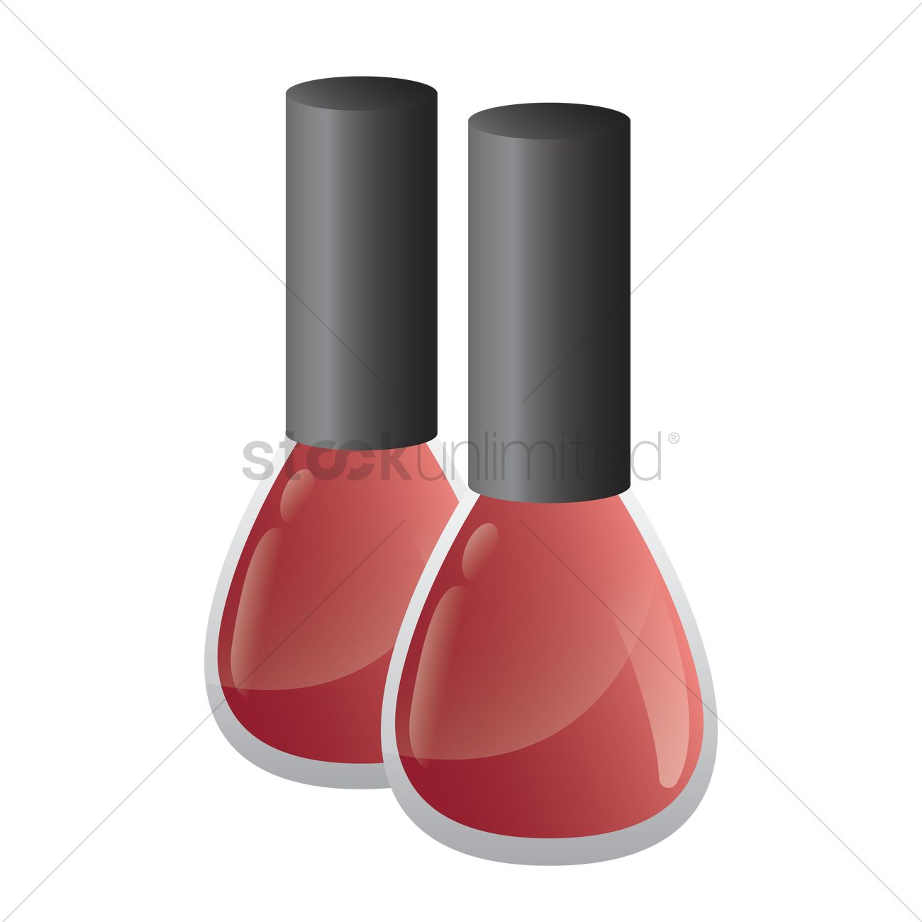 1300x1300 Nail Polish Vector Image