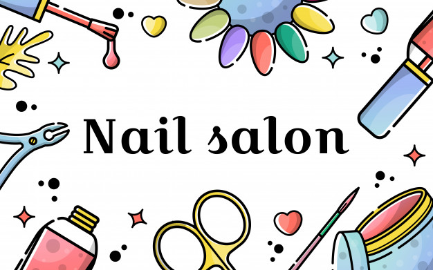 626x391 Vector Flat Background For Nail Salon Vector Premium Download