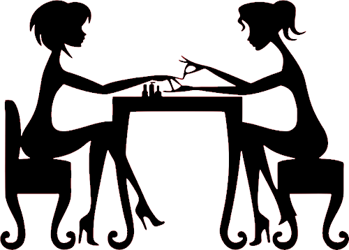 500x358 Nail Salon Vector Red