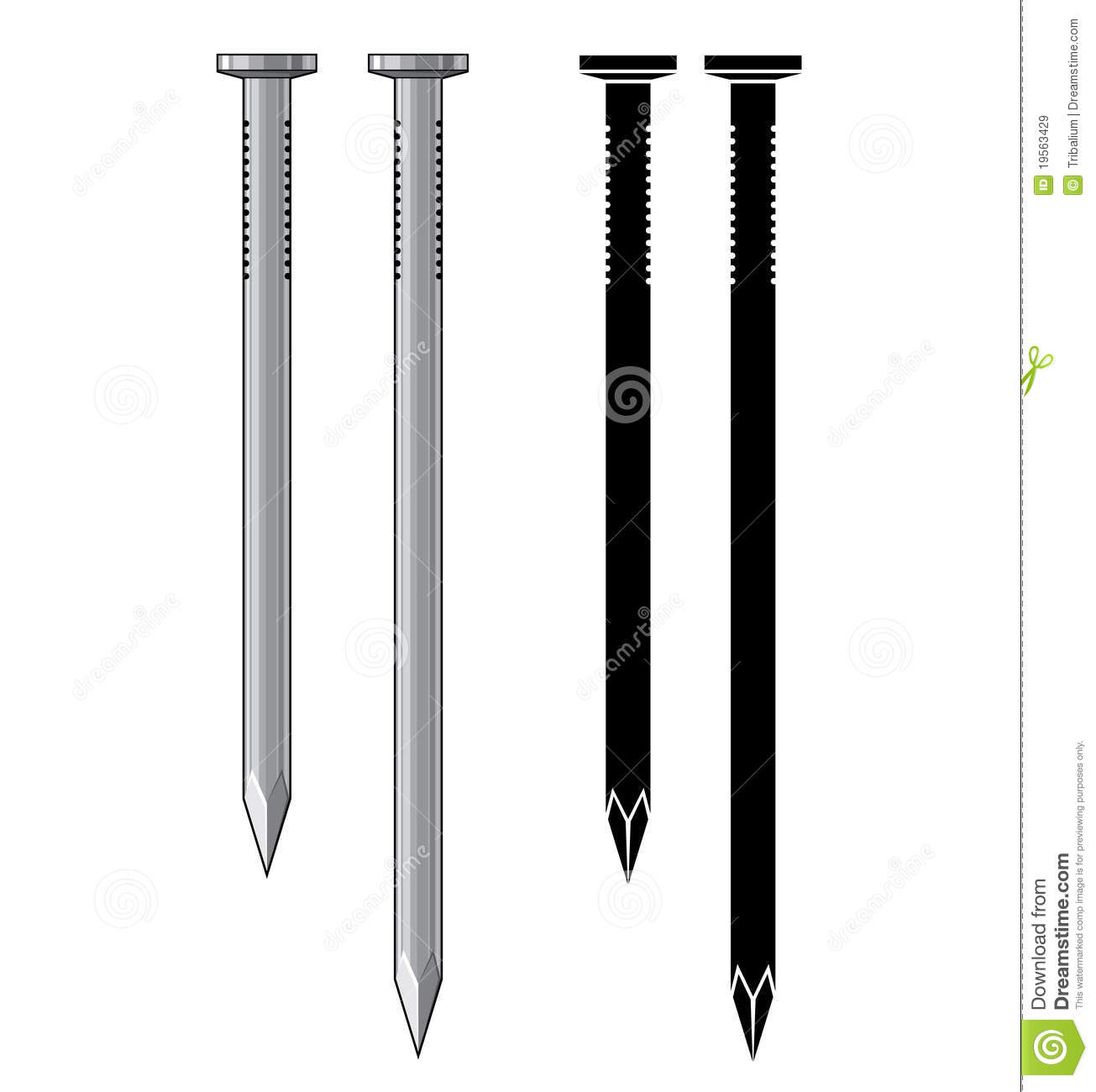 1305x1300 Iron Nail Clipart