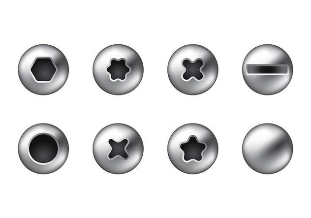 632x443 Du Vecteur Gratuit Nail Head Realistic Vector