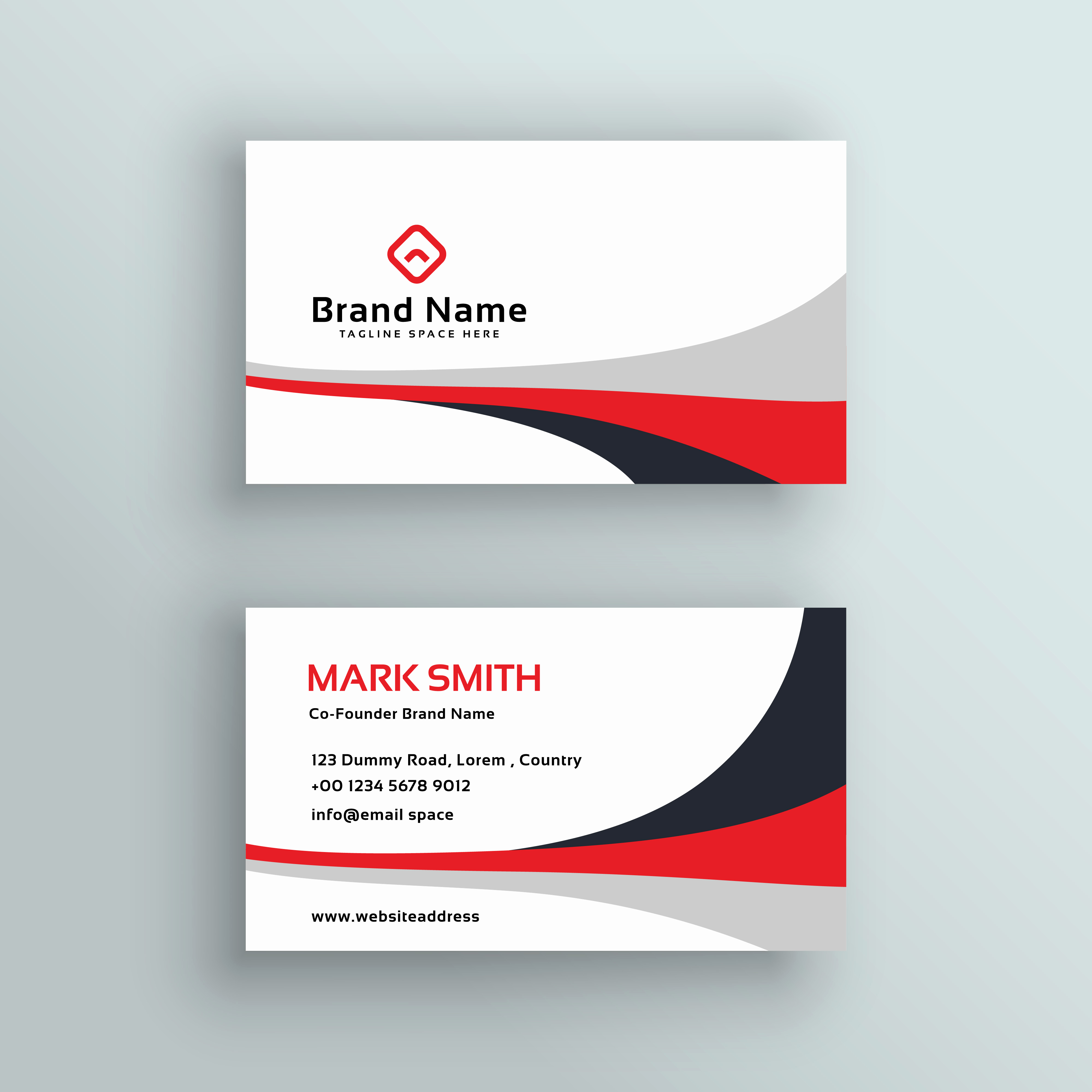 4000x4000 Business Card Vector