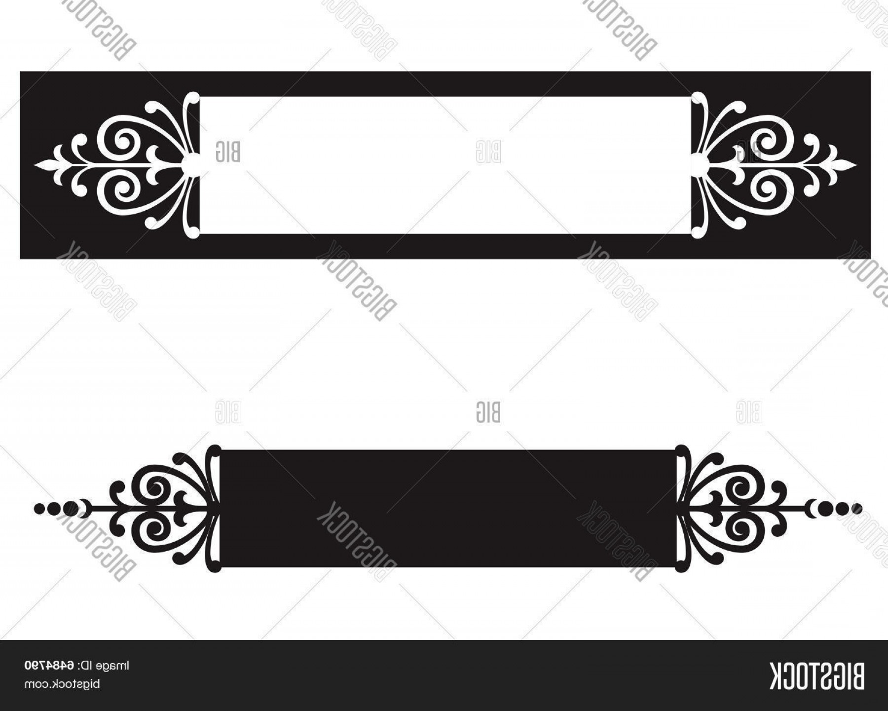 Stock Vector Ornamental Scroll Border Nameplate Createmepink 1800x1441 Stock Vector Ornamental Scroll Border Nameplate Createmepink