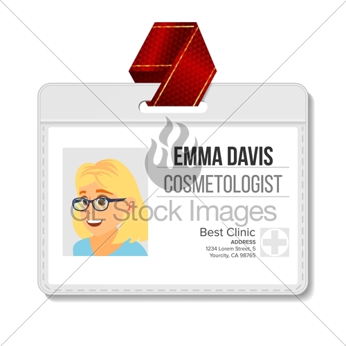 Cosmetologist Identification Badge Vector Woman Name Ta Gl 500x500 Cosmetologist Identification Badge Vector Woman Name Ta Gl