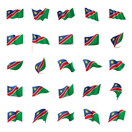 Namibia Flag, Vector Illustration Royalty Free Vector Graphics 450x450 Namibia Flag, Vector Illustration Royalty Free Vector Graphics