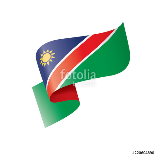 Namibia Flag, Vector Illustration On A White Background Stock 500x500 Namibia Flag, Vector Illustration On A White Background Stock
