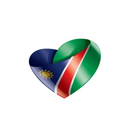 Namibia National Flag, Vector Illustration On A White Background 450x450 Namibia National Flag, Vector Illustration On A White Background
