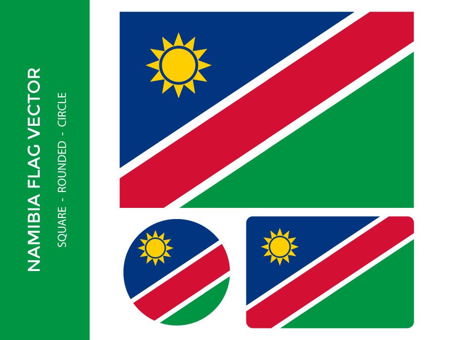 Namibia Flag Vector Frebers 930x700 Namibia Flag Vector Frebers