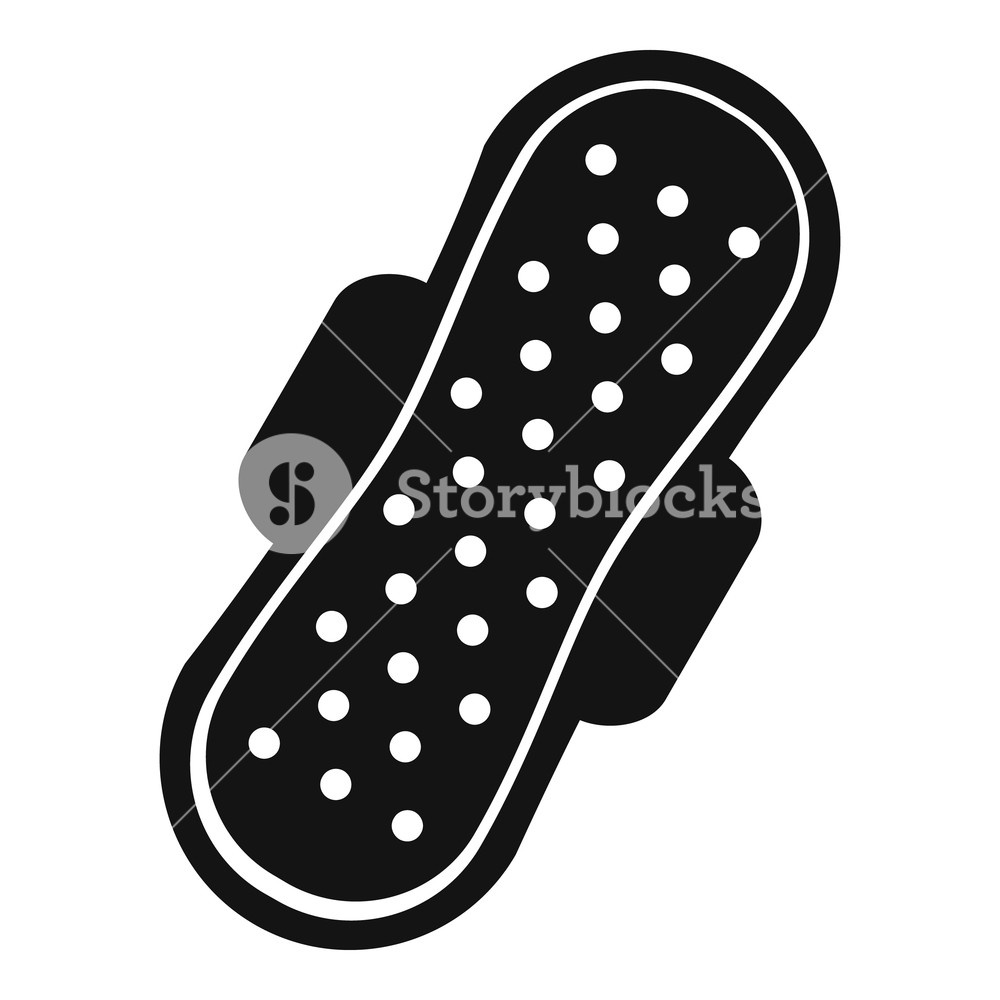 Sanitary Napkn Simple Illustration Of Sanitary Napkin 1000x1000 Sanitary Napkn Simple Illustration Of Sanitary Napkin