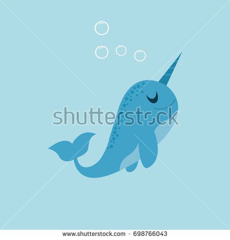 450x470 Cute Narwhal Vector Narwhal Cute Narwhal, Cute
