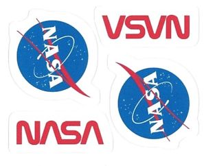 300x242 Nasa Space Agency Stickers Four Vinyl Vector Logo Insignia