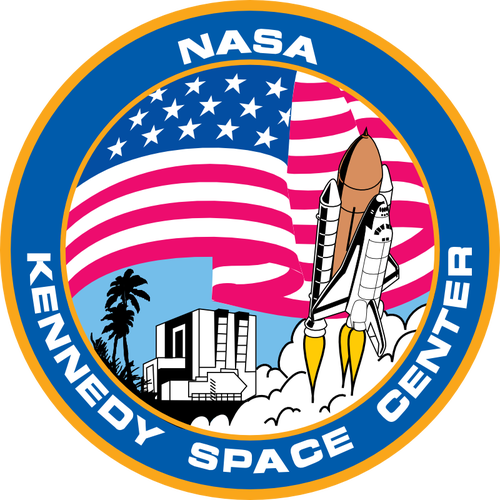 500x500 Kennedy Space Center Logo Vector Image