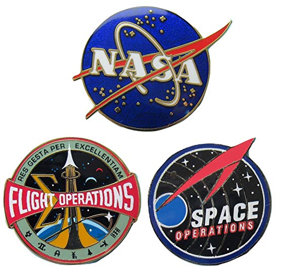 569x531 Nasa Pin Trio Space Flight Operations Vector Logo