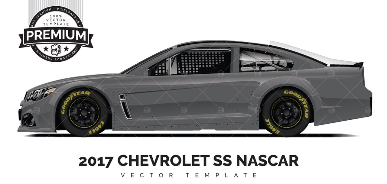 Nascar Car Vector