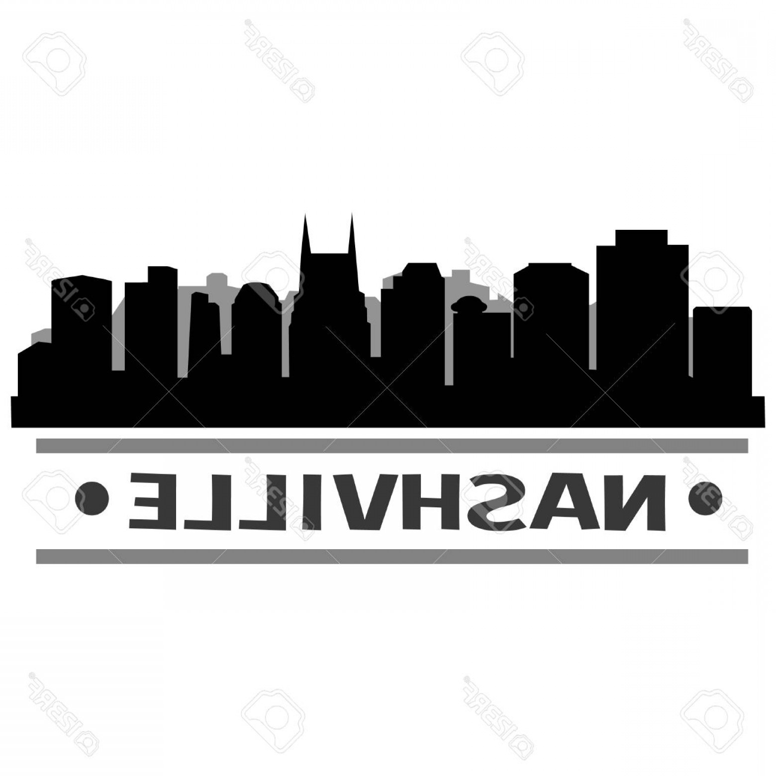 Nashville Skyline Vector at Vectorified.com | Collection of Nashville