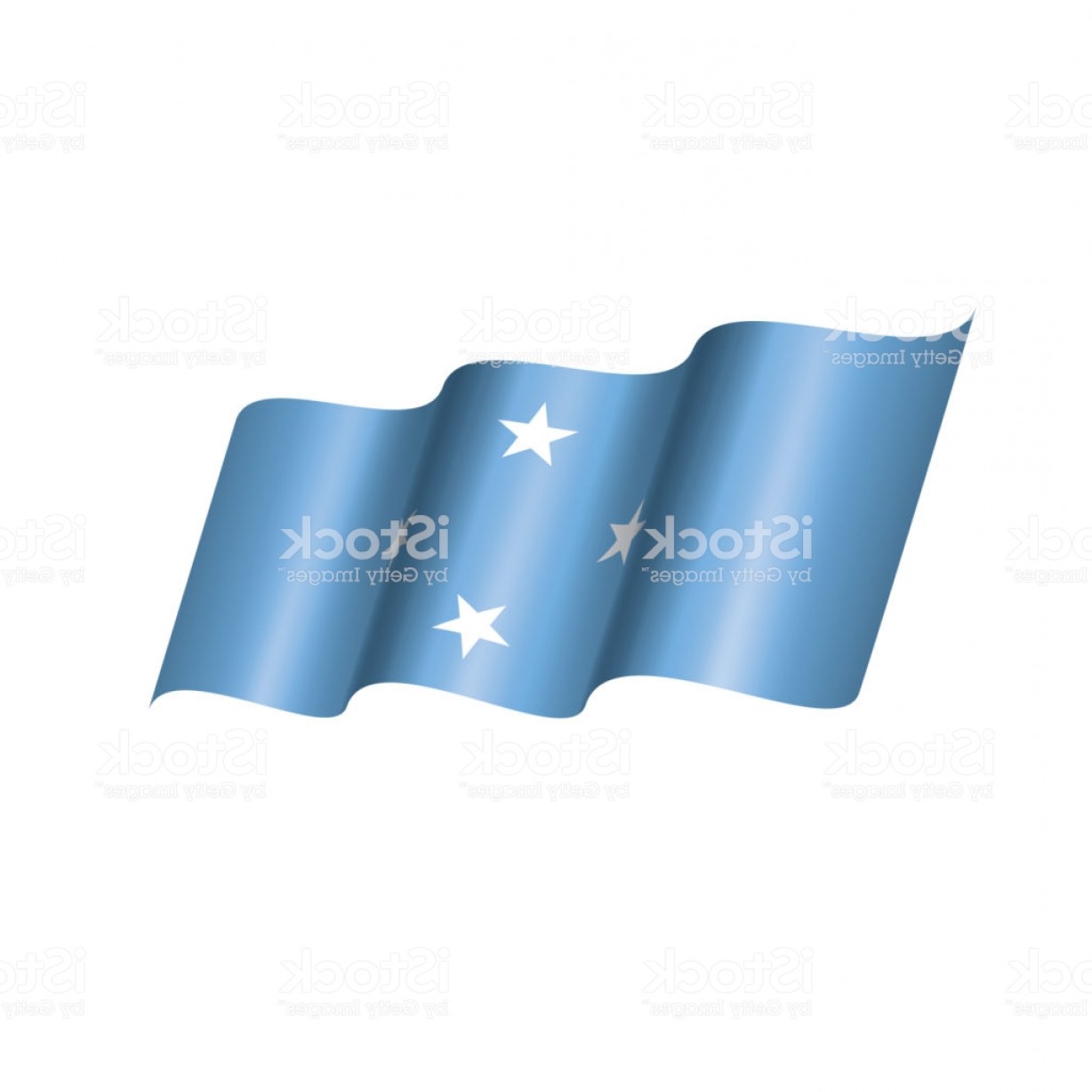 1228x1228 Federated States Micronesia Flag Vector Illustration On A White