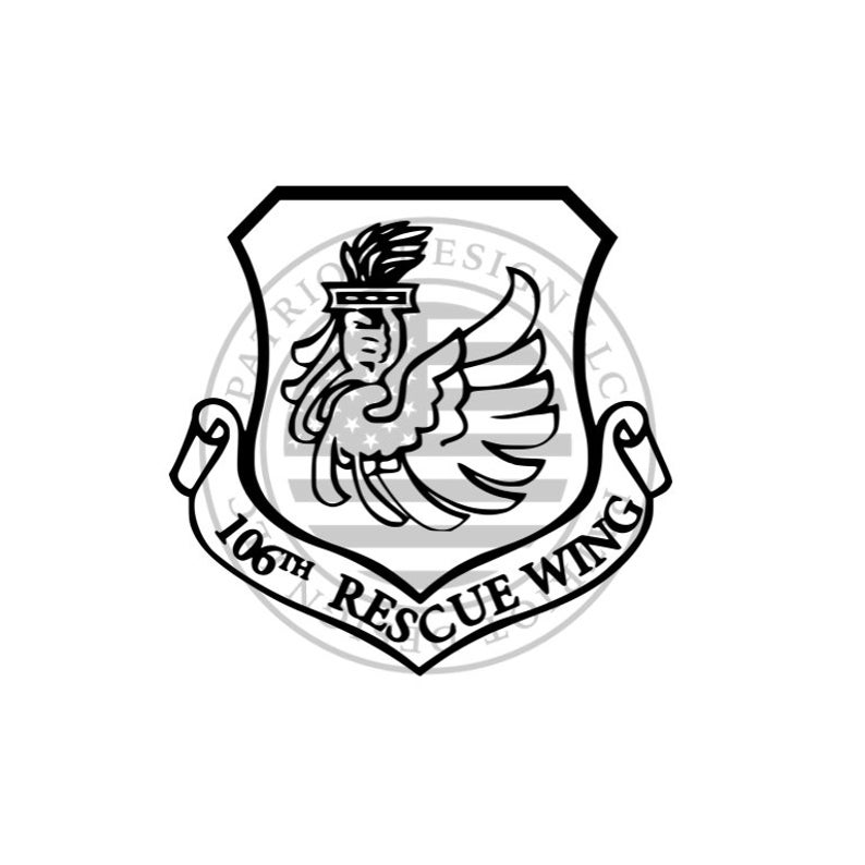 794x794 Ny Air National Guard Rescue Wing Black Etsy