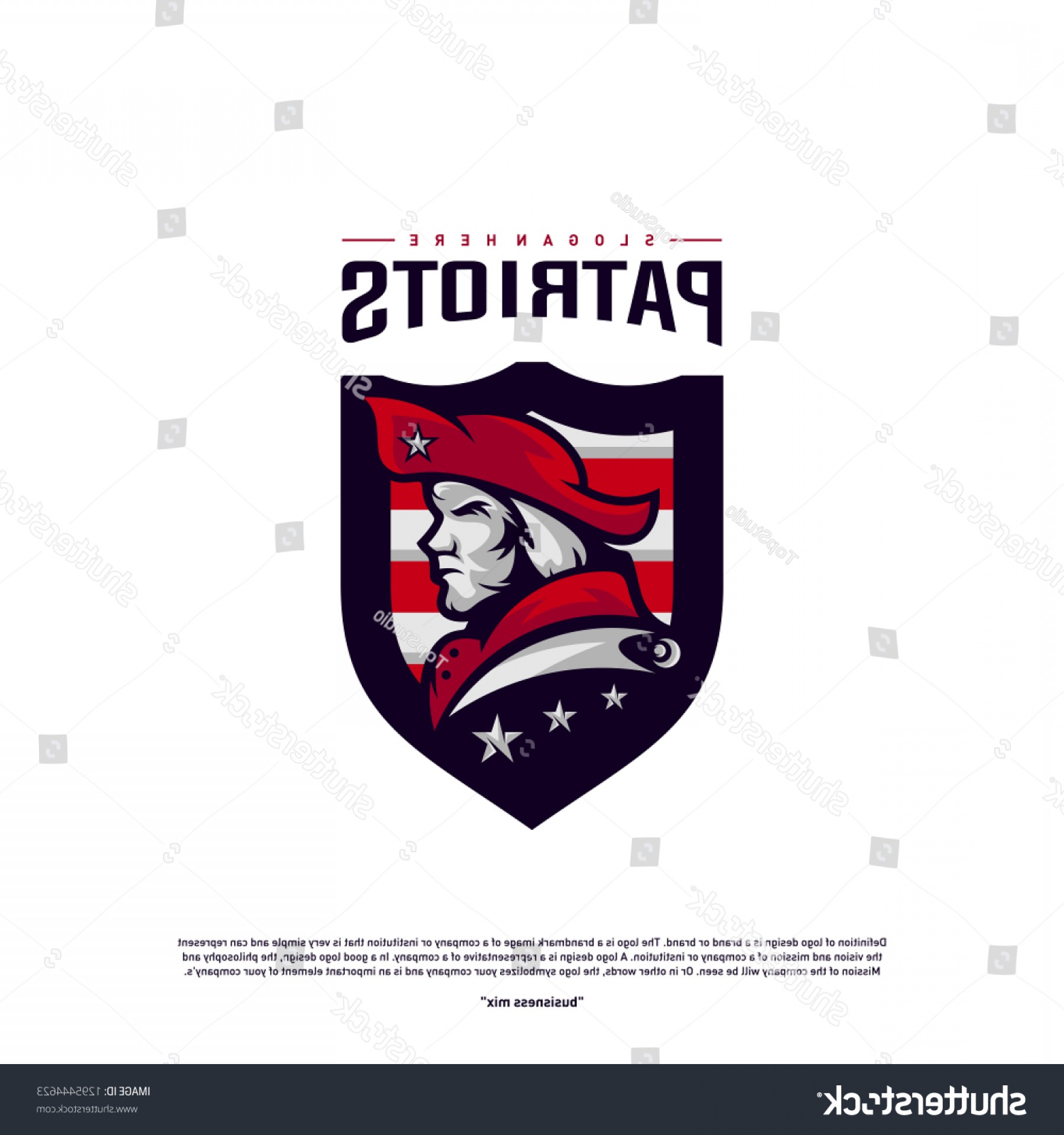 1800x1920 Patriots Logo Design Vector Head Template Newwaysys