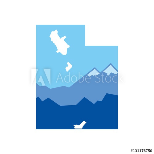 500x500 Utah National Park Logo Template Logo Vector