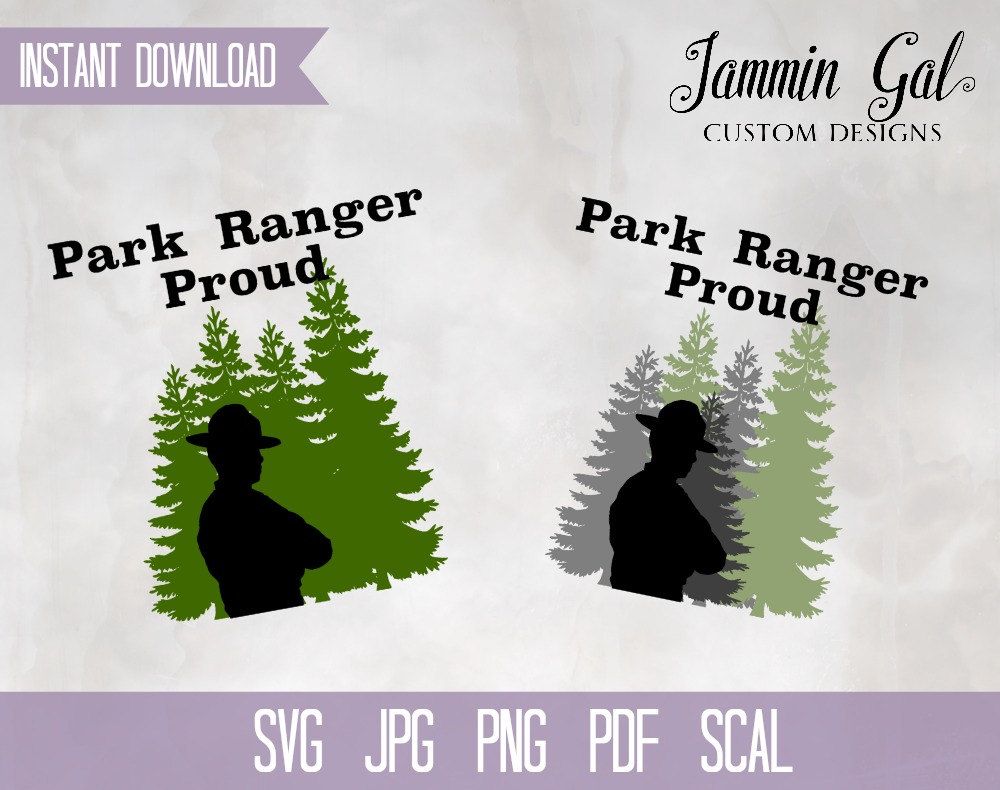 1000x790 Park Ranger Proud National Park Service Printable Iron
